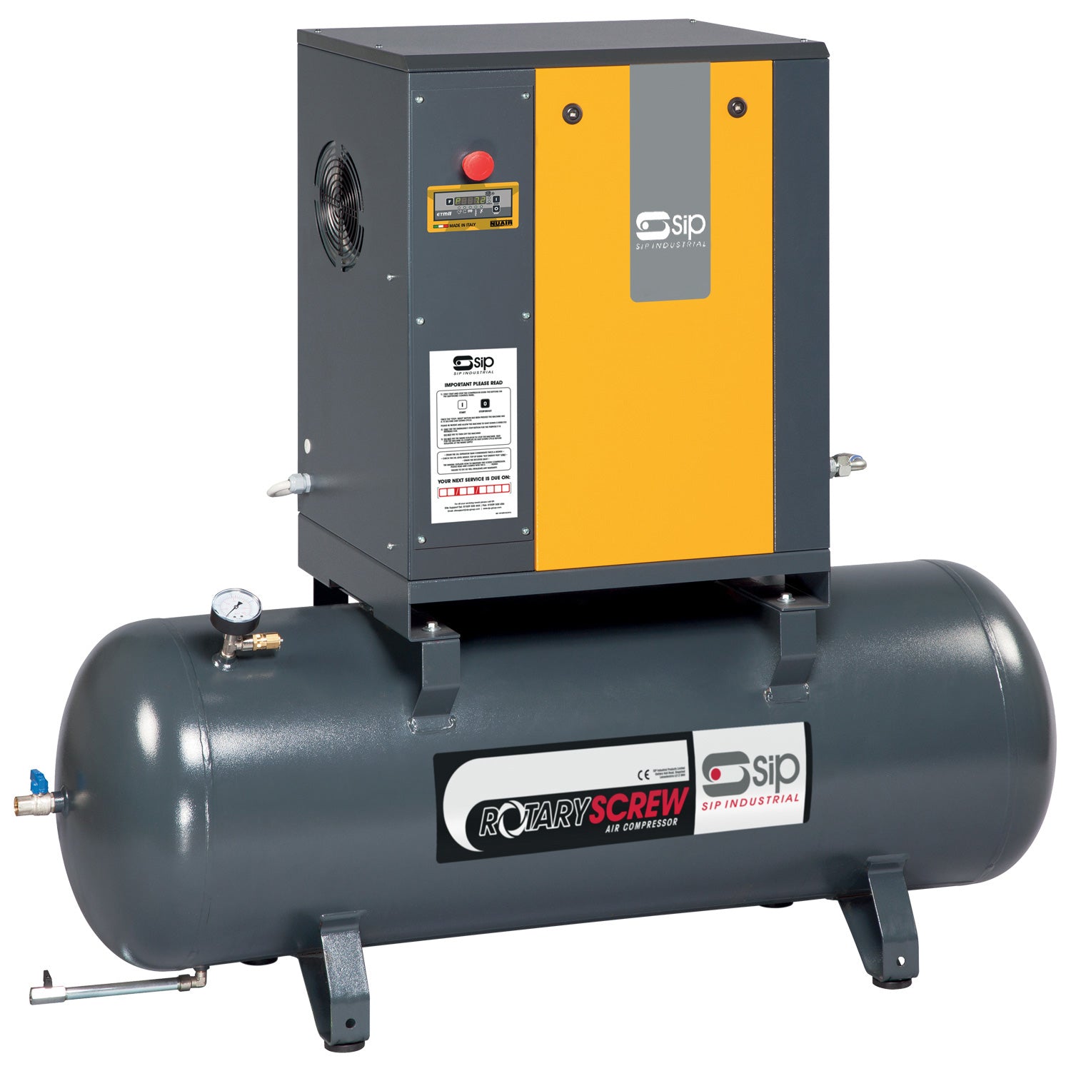 SIP 05376A Mercury Tronic 5.5-08-270 Screw Compressor