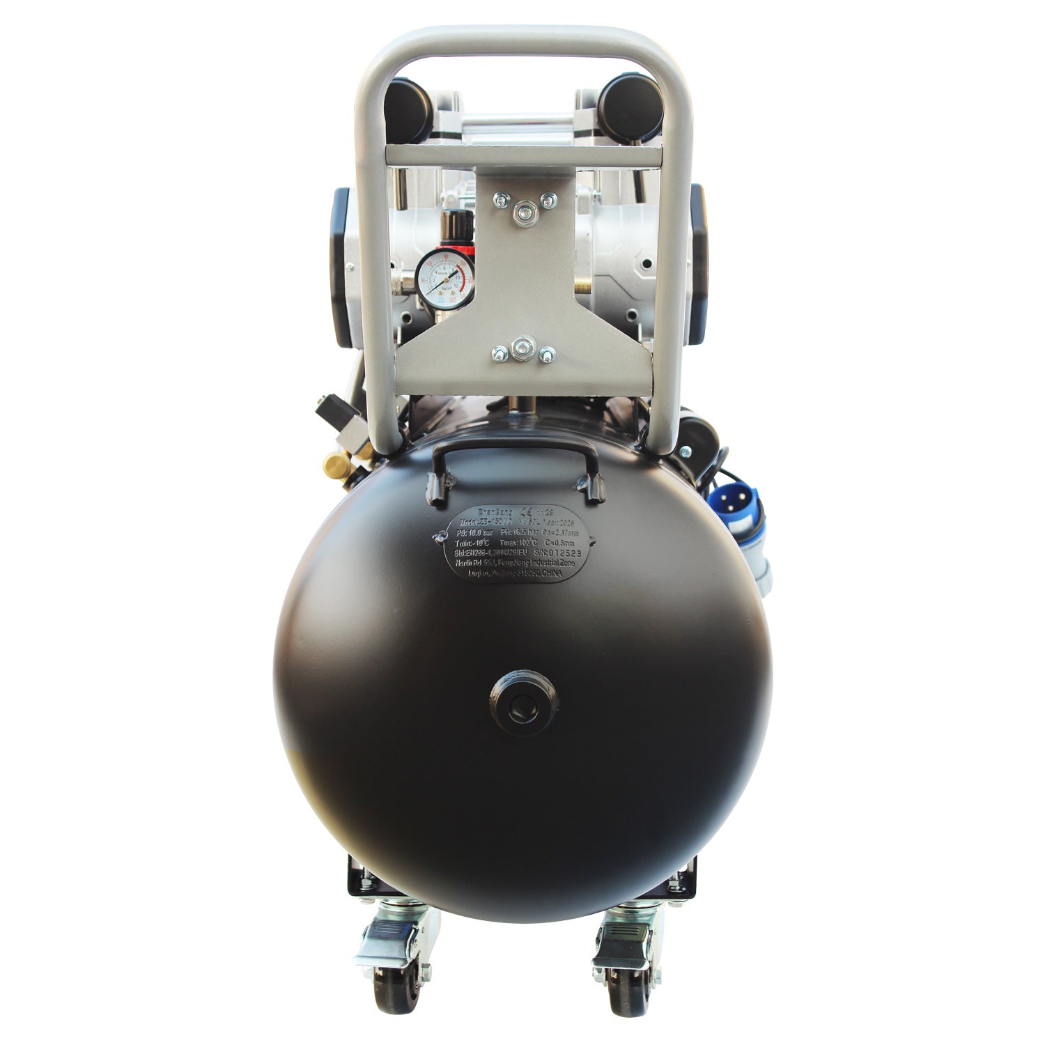 SIP QT AIR DD 4.5hp 150ltr Ultra Low Noise Compressor & Hose Reel Package