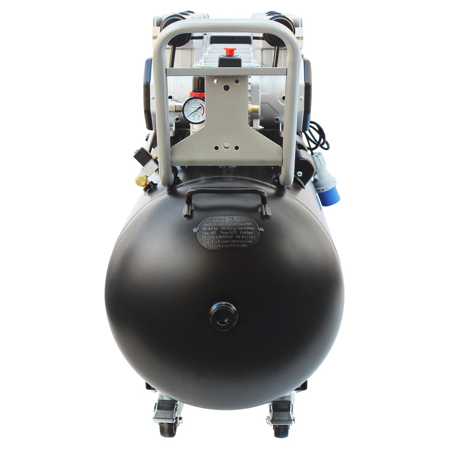 SIP QT AIR DD 4.5hp 200ltr Ultra Low Noise Compressor & Hose Reel Package