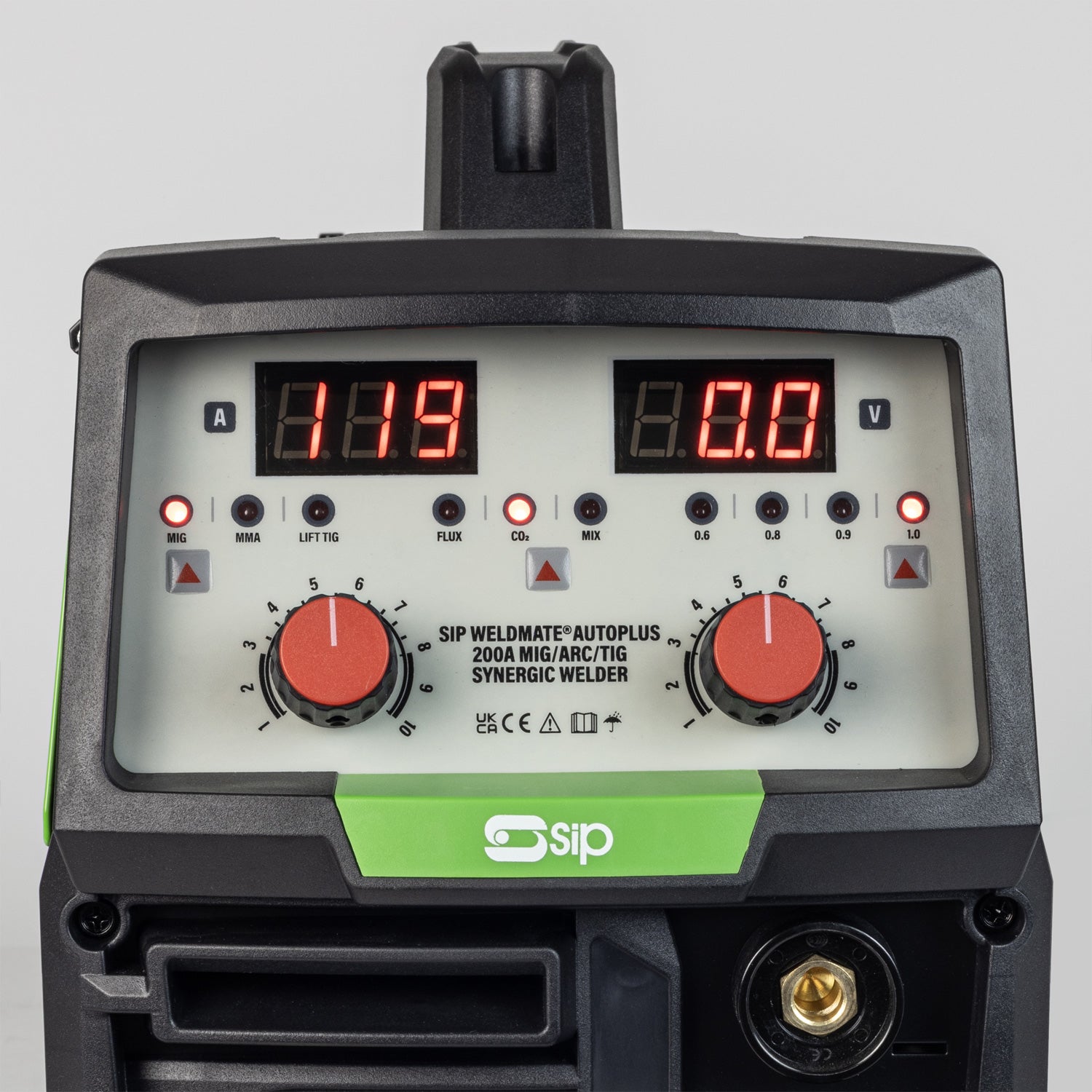 SIP 05740TROLLEY WELDMATE® AUTOPLUS 200A MIG/ARC/TIG Synergic Welder with Trolley Package