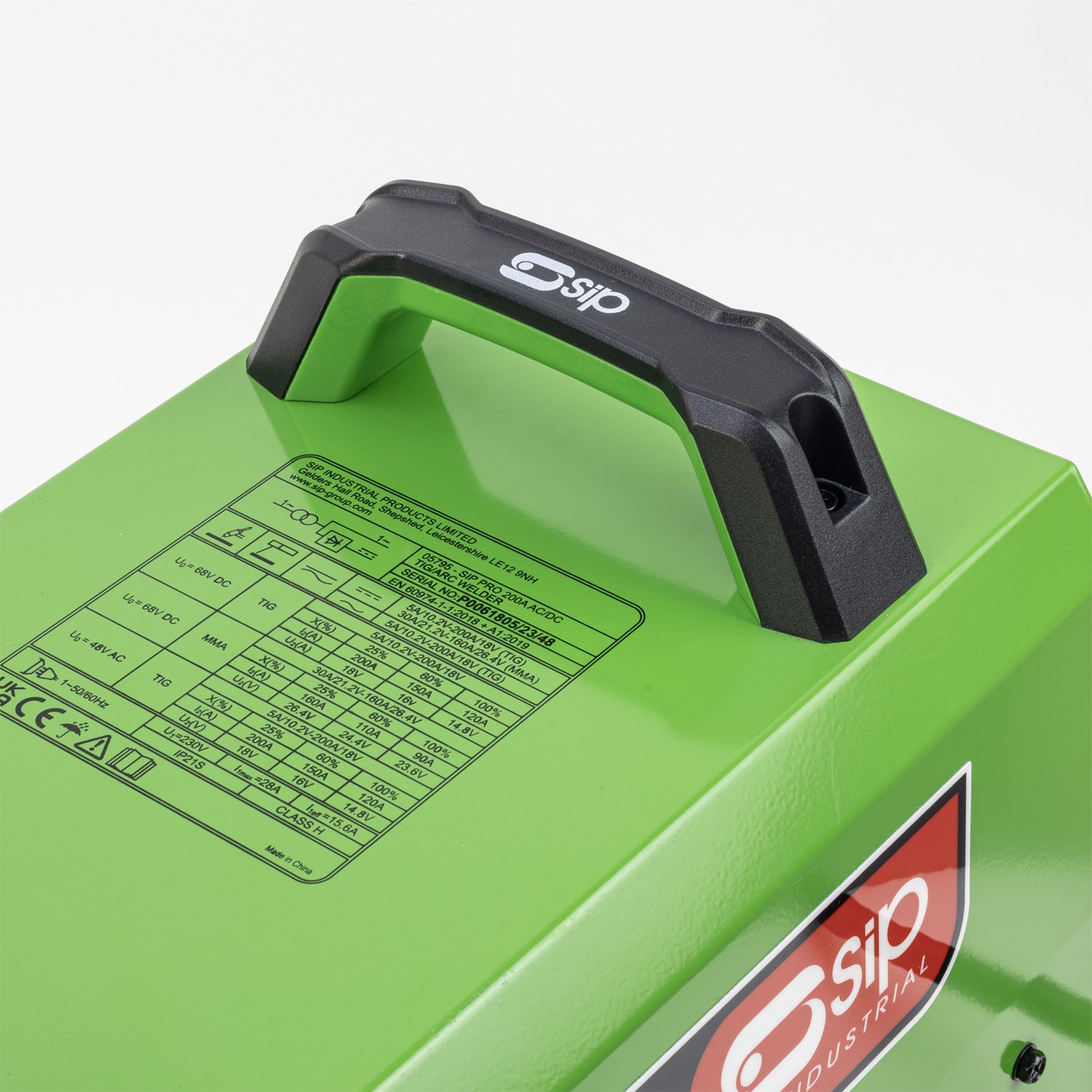 SIP 05795 PRO 200A AC/DC TIG/ARC Welder with Pulse