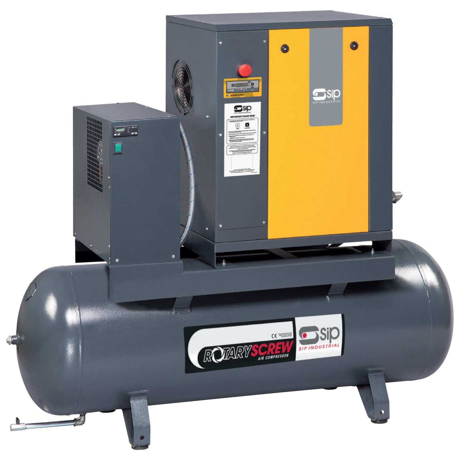 SIP 06274 RS4.0-10-200BD/RD 200ltr Rotary Screw Compressor with Dryer