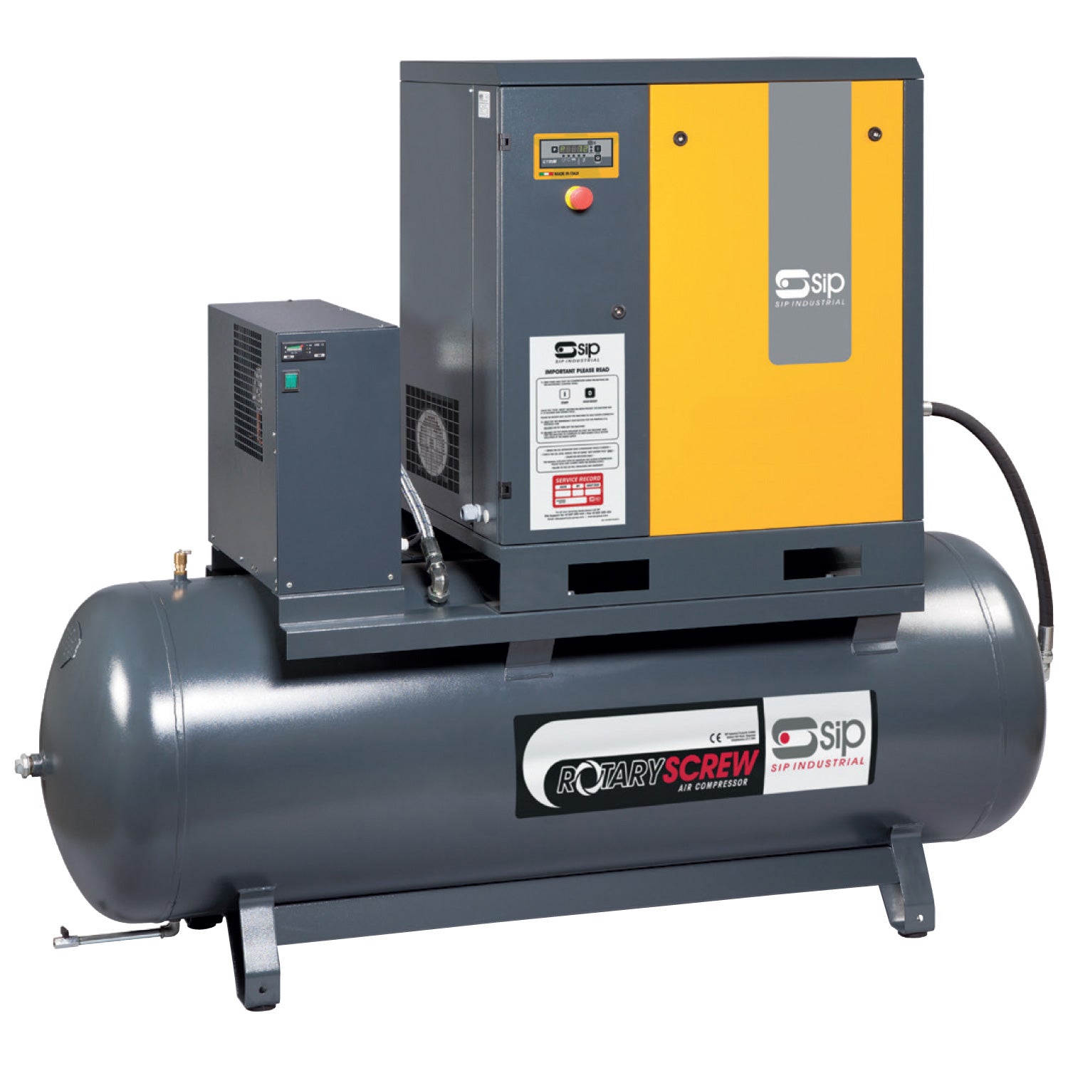 SIP 06328 Sirio 08-10-500ES Screw Compressor/Dryer