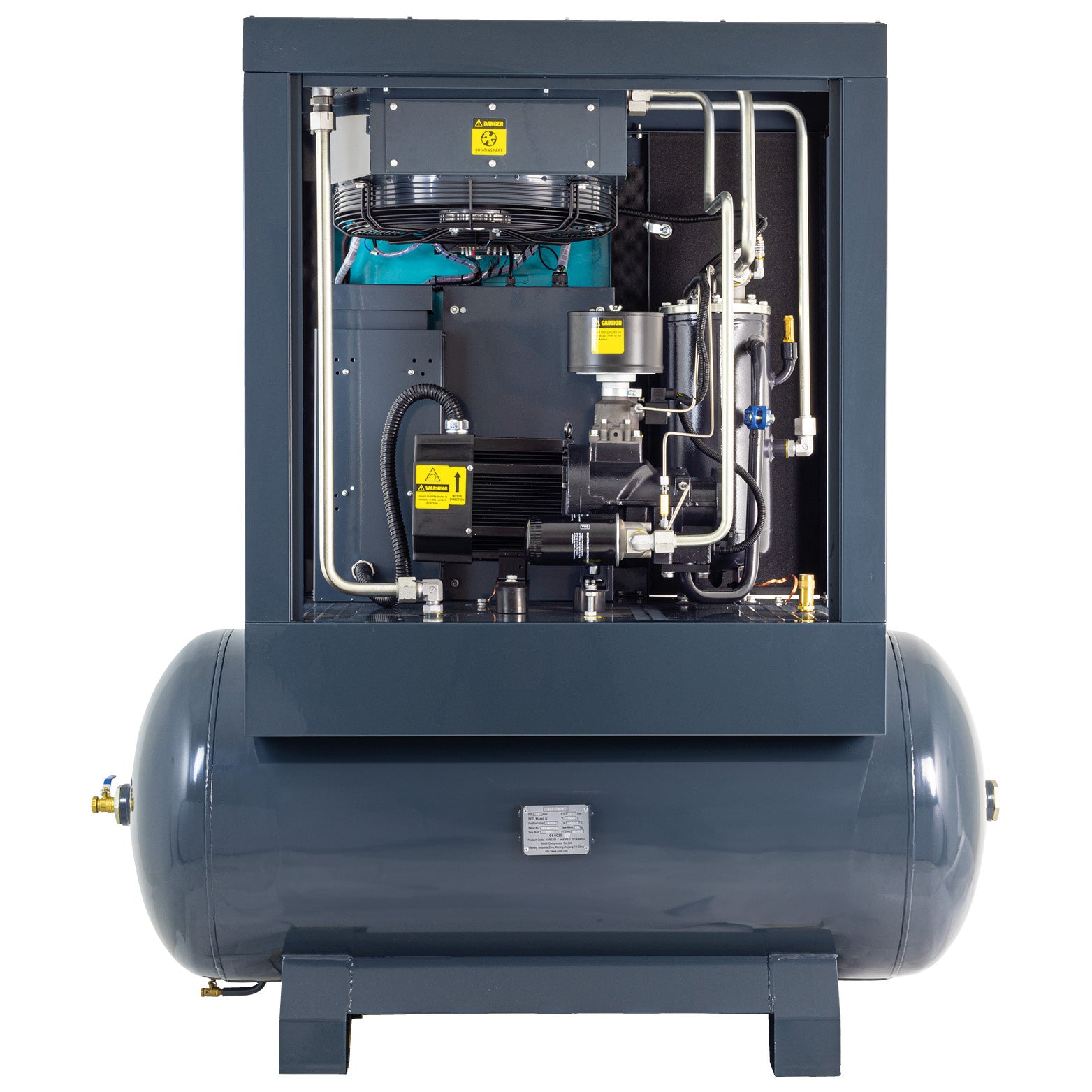 SIP 08263 VSDD 15kW 8bar 500ltr 400v Rotary Screw Compressor
