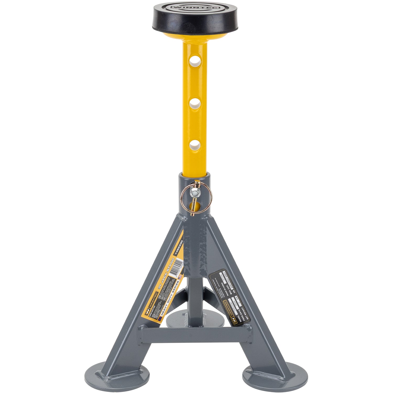 WINNTEC® 3 Ton Low-Profile Pin Jack Stands