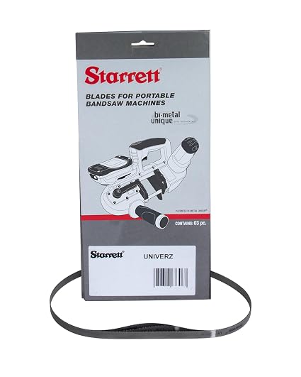 Starrett 1140x13x0.5mm 14-18TPI Bandsaw Blade UNZ13C141811403 Pack of 3 blades
