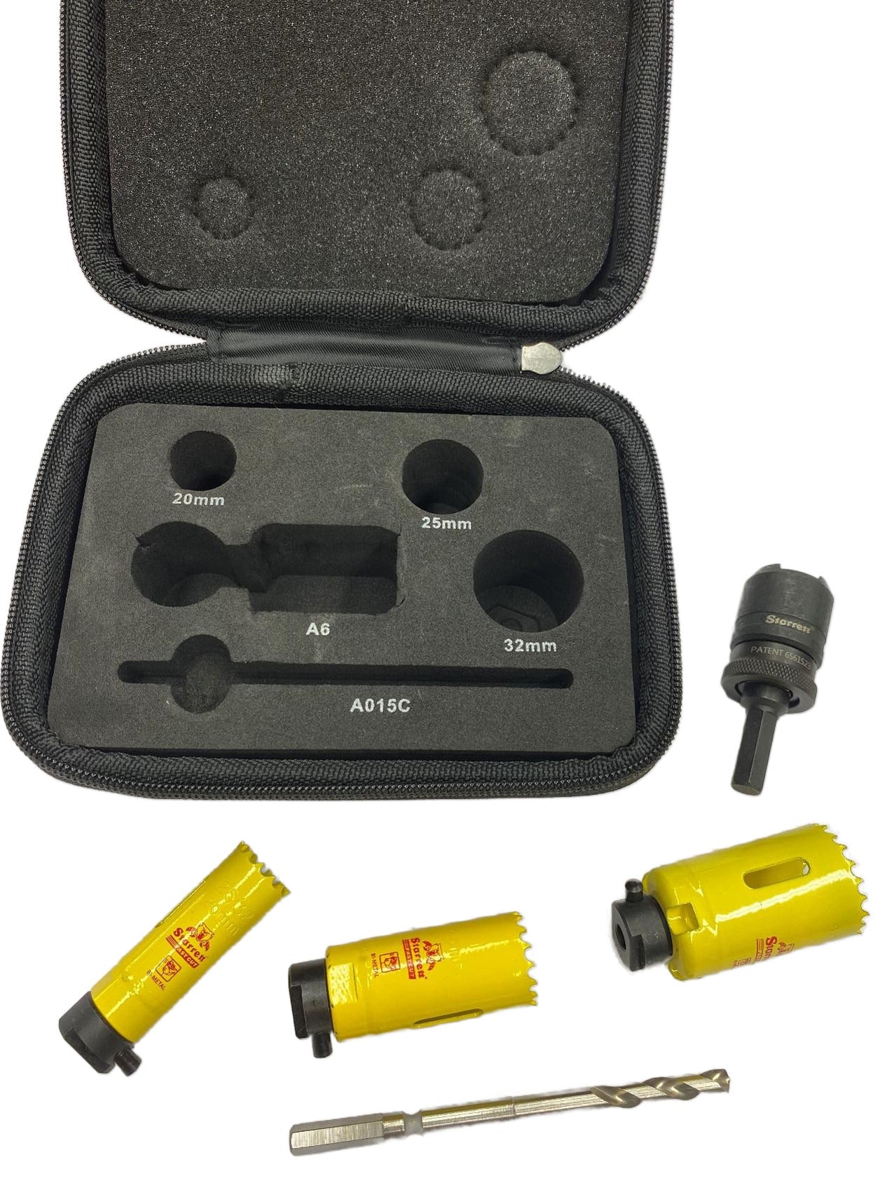 Starrett Electricians 3pc Kwik-Change Fast Cut Holesaw Kit – KFC03051