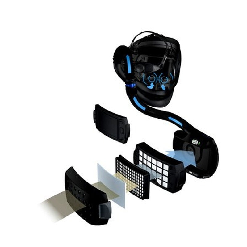 3M Adflo Powered Air Respirator (Without Belt And Charger)