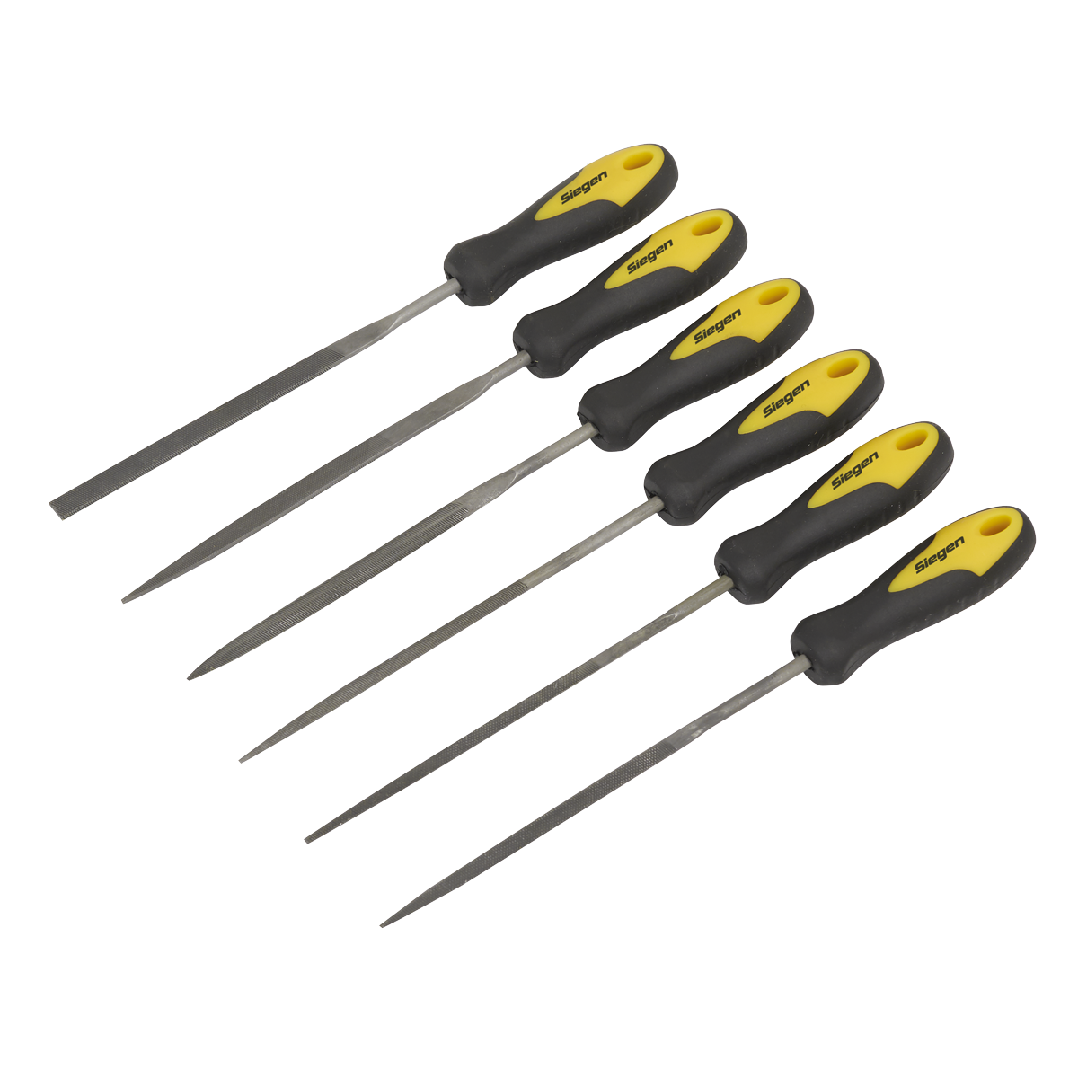 Sealey S0628 Needle File Set 6pc 100mm