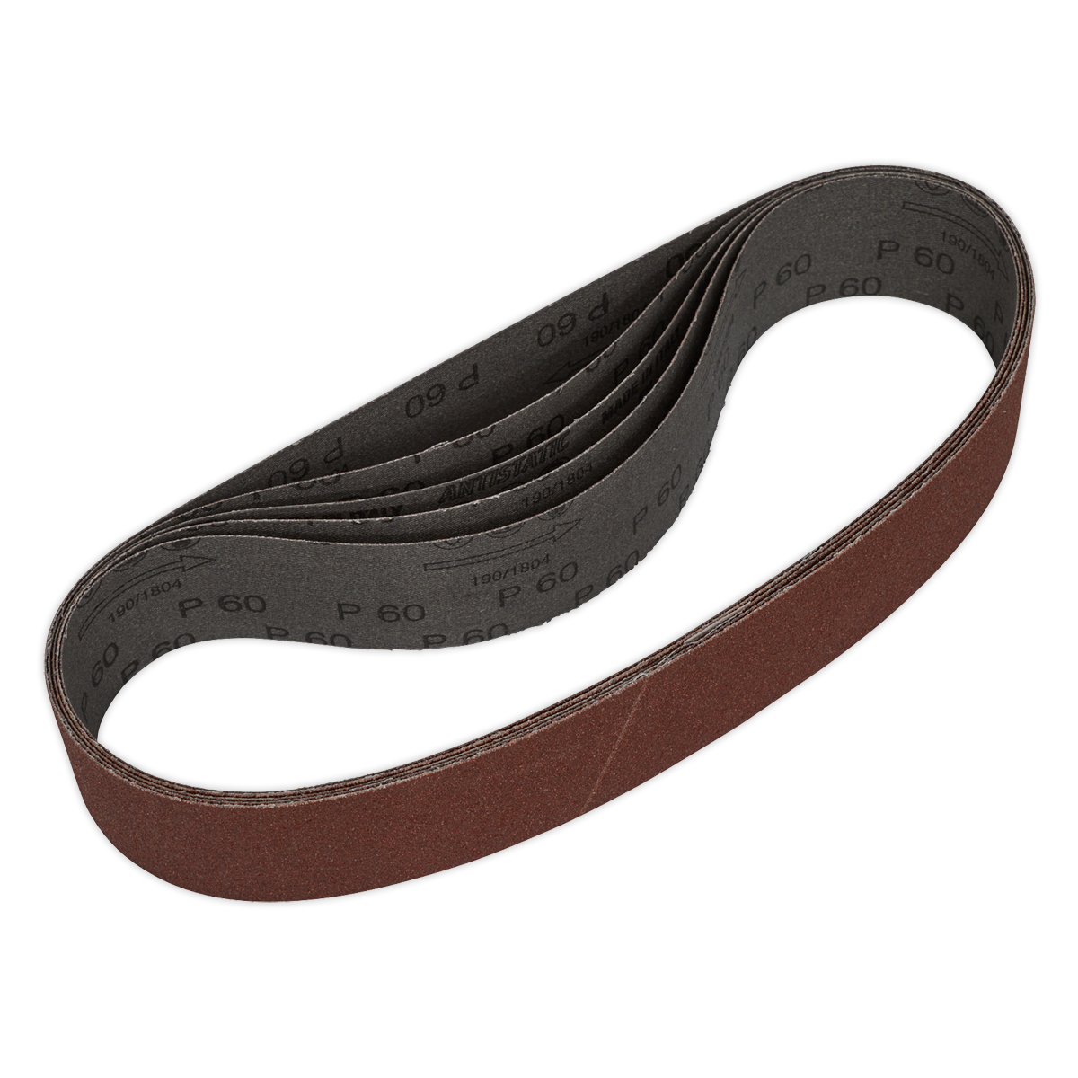 Sealey SB006 Sanding Belt 50 x 686mm 60Grit Pack of 5