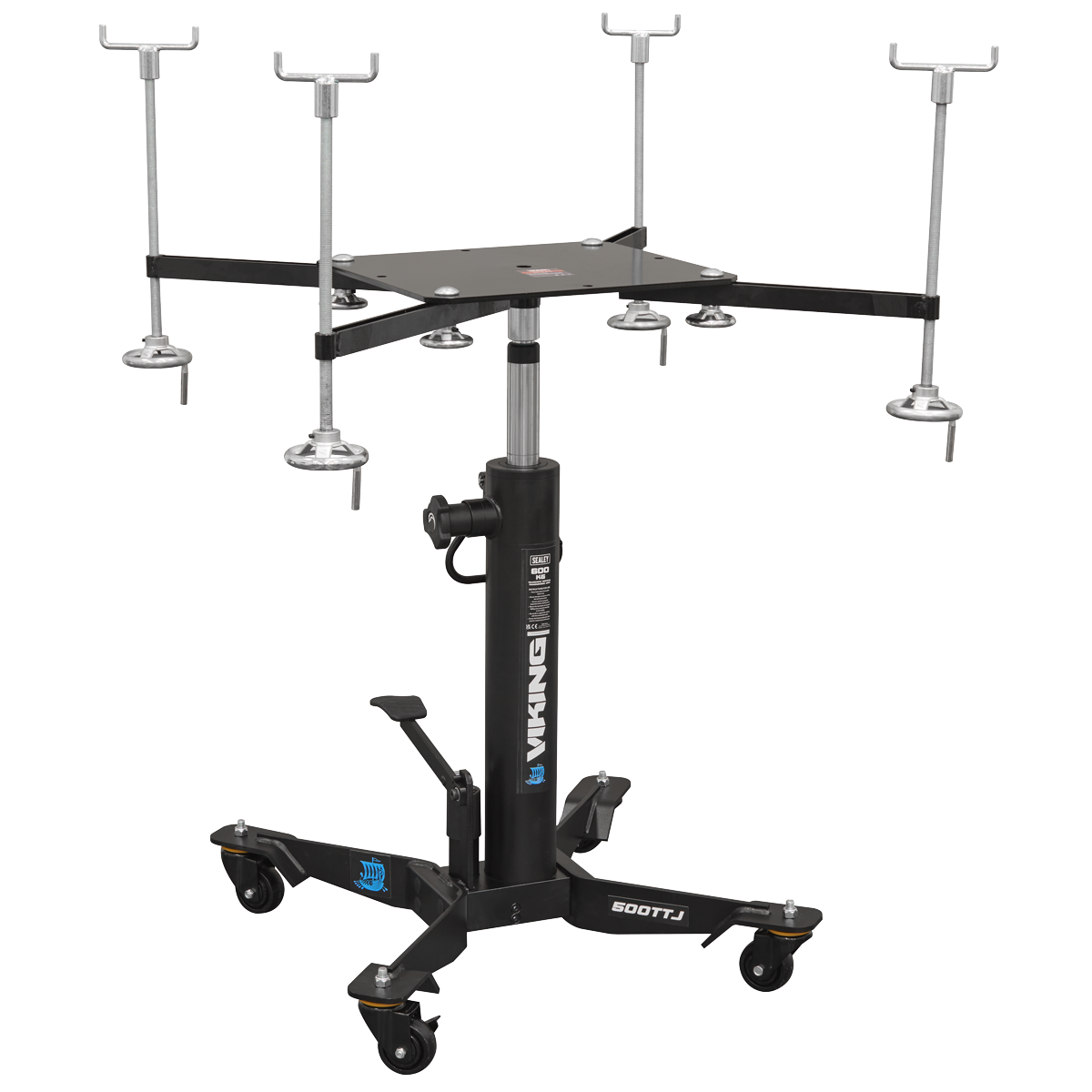Sealey SFC500COMBO Subframe Cradle and 500kg Transmission Jack Combo