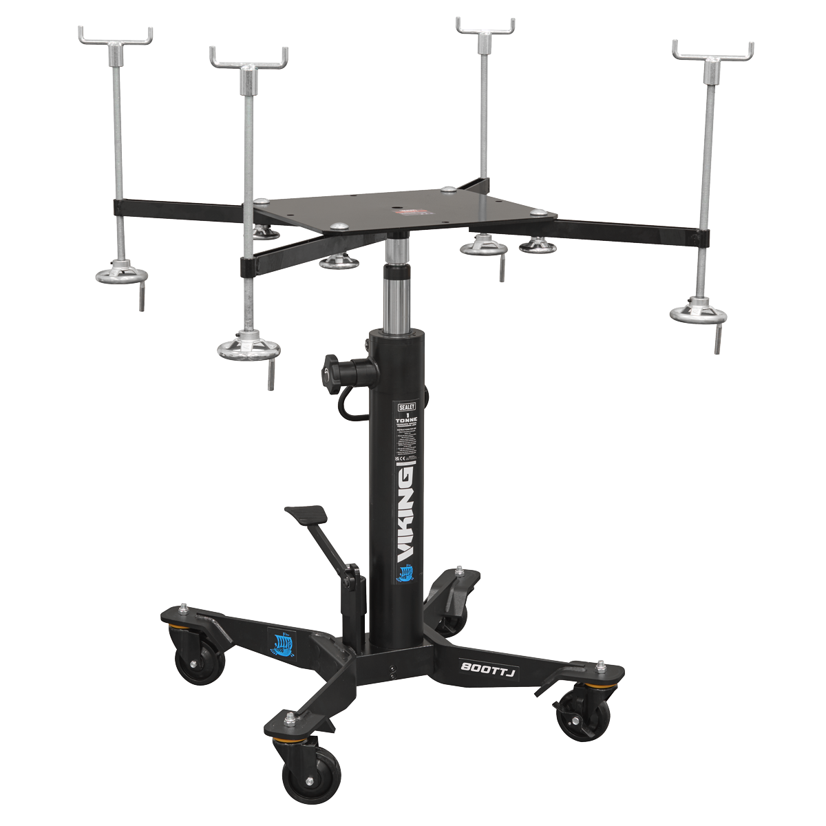 Sealey SFC800COMBO Subframe Cradle and 800kg Transmission Jack Combo