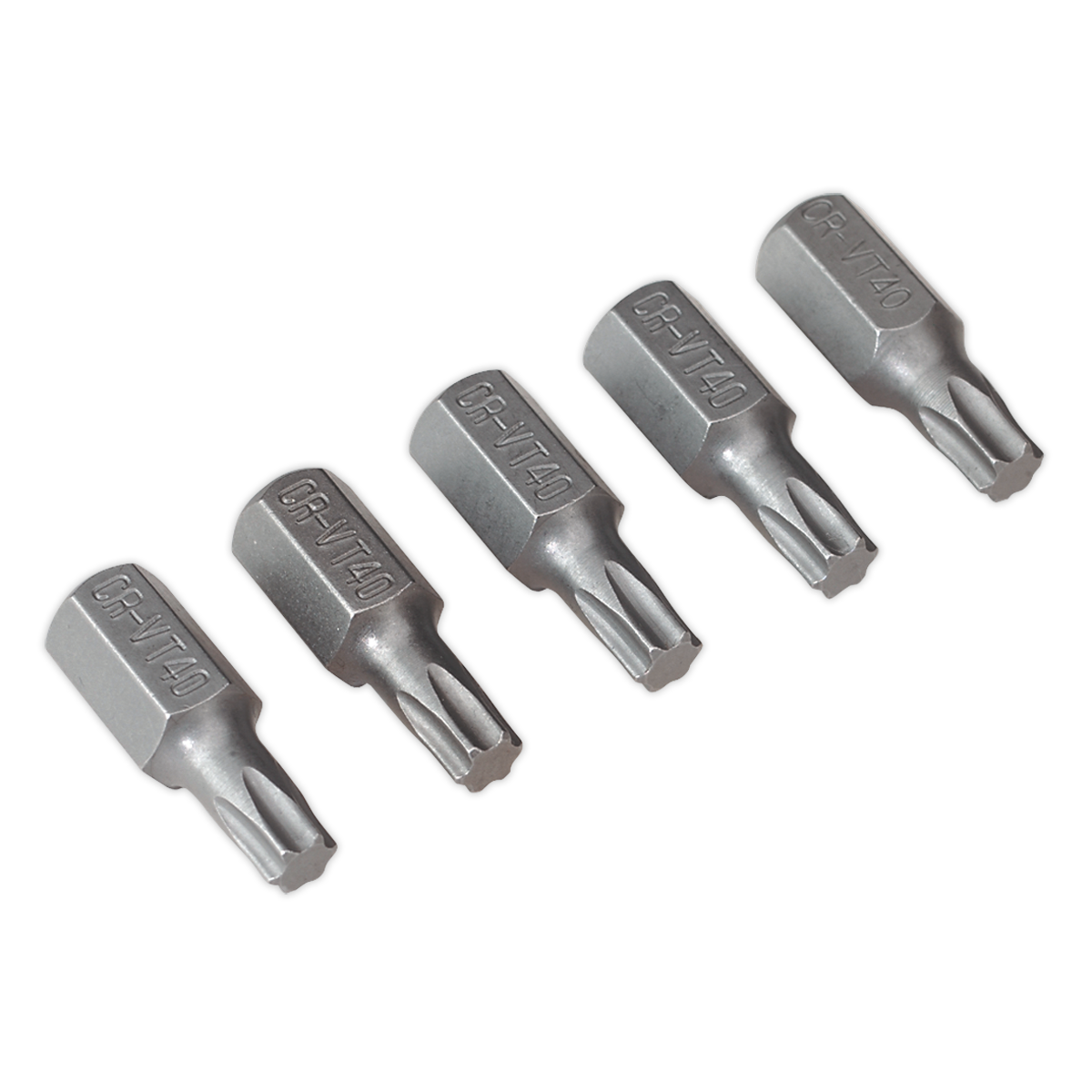 Sealey TX40S5 TRX-Star* T40 Bit Short Pack of 5