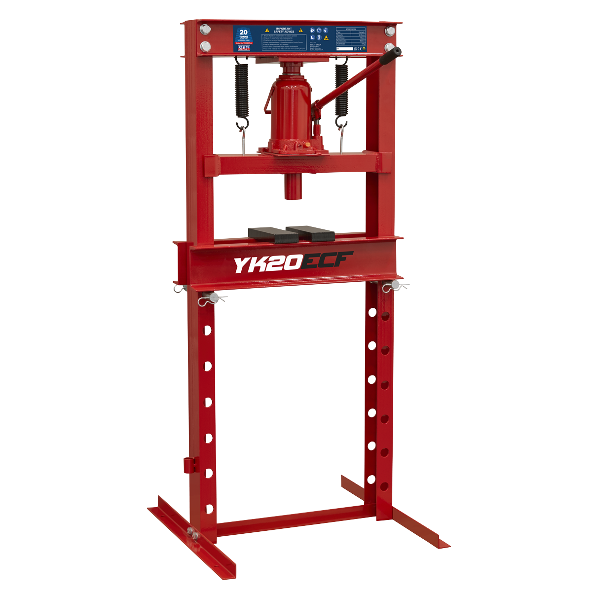 Sealey YK20ECF Hydraulic Floor Type Press 20 Tonne