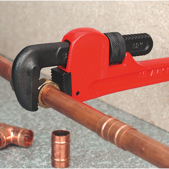 Sealey AK5112 Pipe Wrench European Pattern 610mm Cast Steel