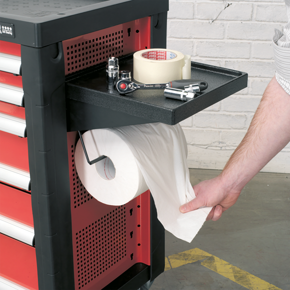 Sealey AP24ACC2 Side Shelf & Roll Holder for AP24 Series Tool Chests