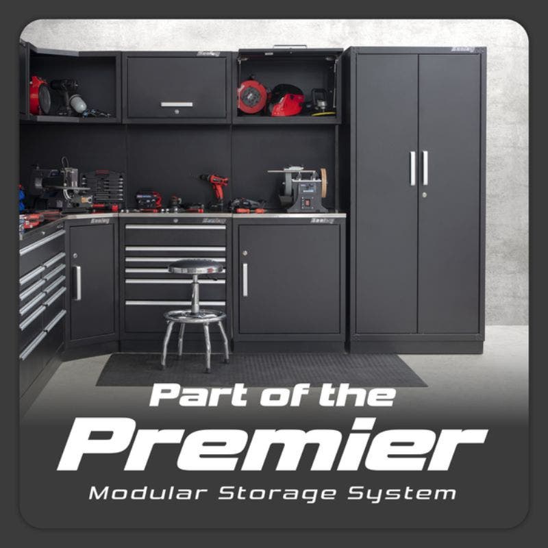 Sealey APMSCOMBO4W Premier 2.33m Storage System - Oak Worktop