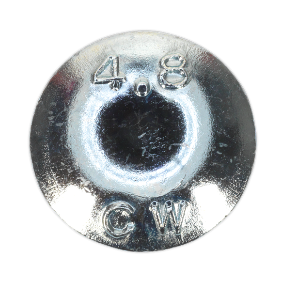 Sealey CBN1040 Coach Bolt & Nut M10 x 40mm Zinc Pack of 50