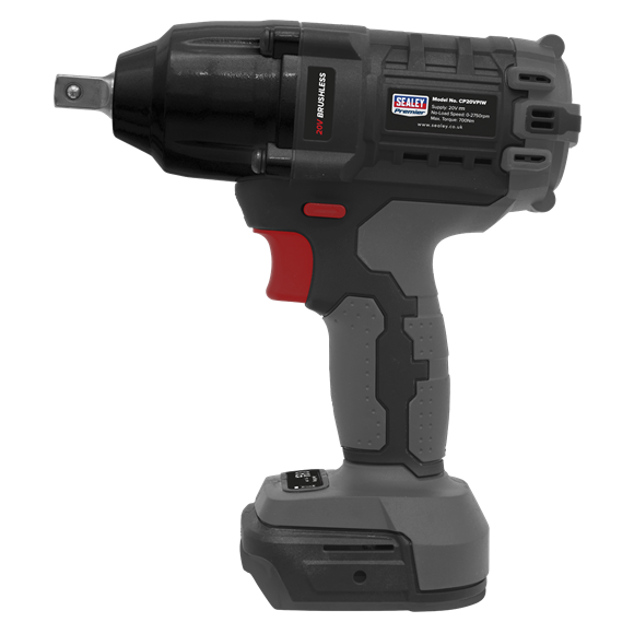 Sealey CP20VPIW Premier SV20 Series 1/2"Sq Drive Brushless Cordless Impact Wrench 20V - Body Only