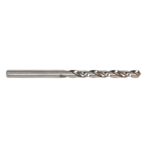 Sealey DB035FG HSS Fully Ground Drill Bit Ø3.5mm Pack of 10