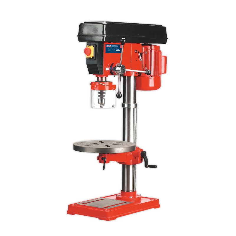 Sealey GDM180B Pillar Drill Bench 16-Speed 1085mm Height 750W/230V