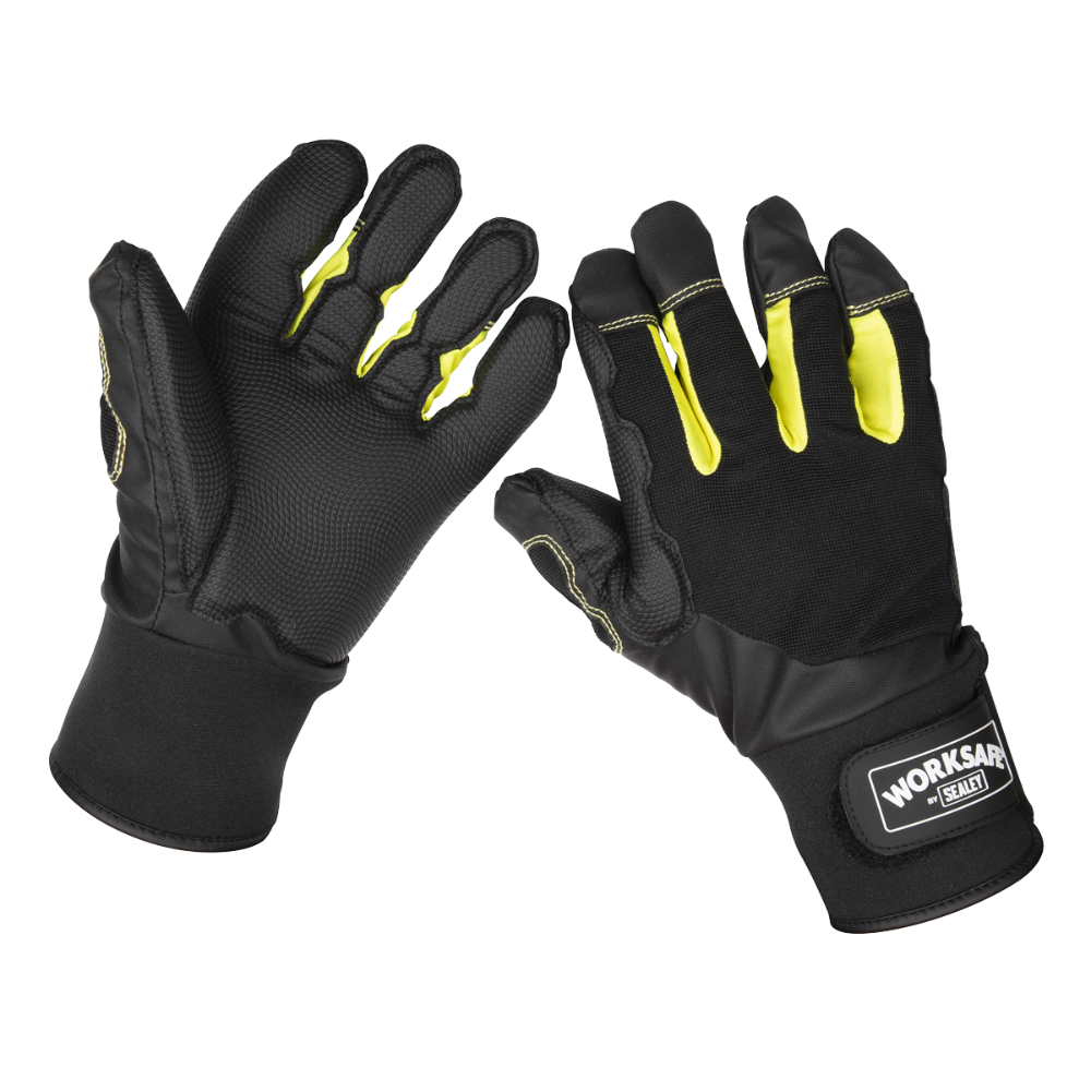 Sealey 9142L Anti-Vibration Gloves Large - Pair