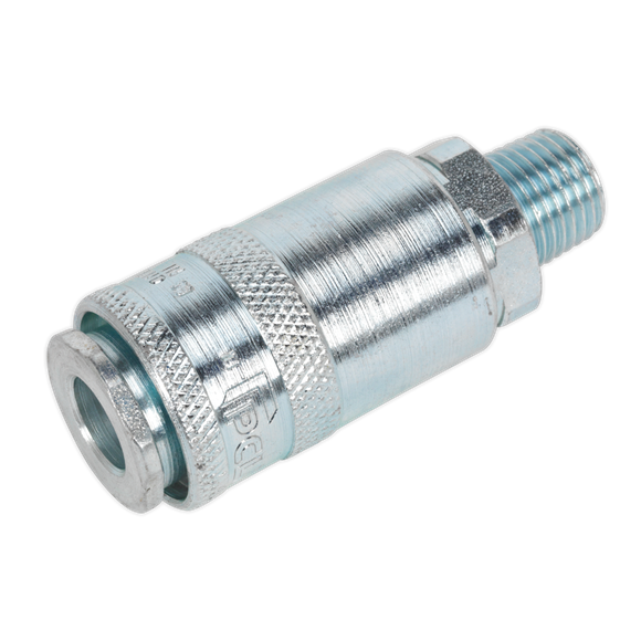 Sealey ACP01 Coupling Body Male 1/4"BSPT Pack of 5