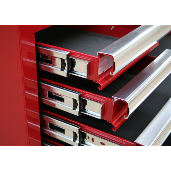 Sealey AP41119 Mid-Box 1 Drawer with Ball Bearing Slides Heavy-Duty- Red